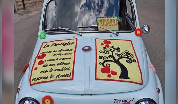 Le 500 all'Infiorata all'Unicinetto di Limosano