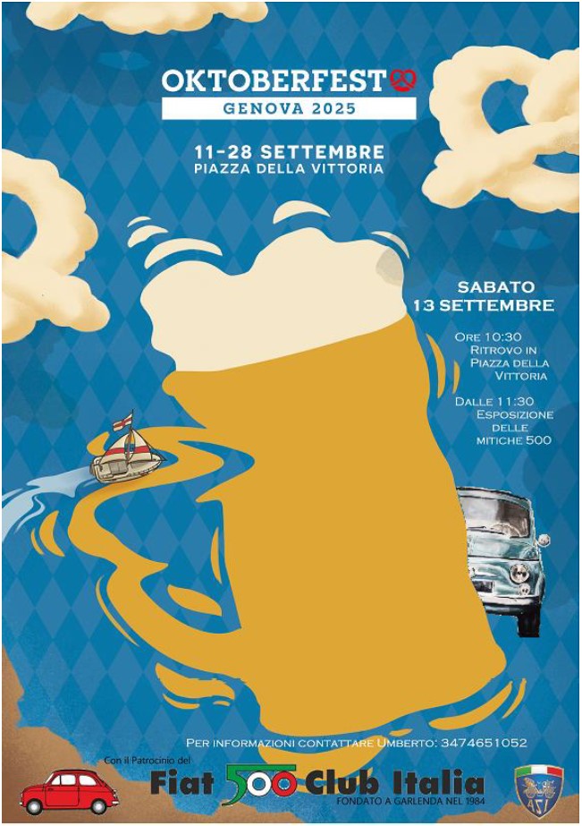 coord Golfi Paradiso e Tigullio - Fiat 500 Club Italia