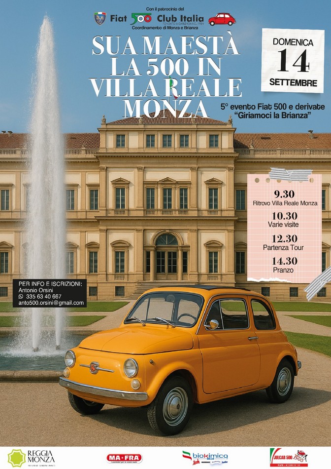 Coord Monza - Fiat 500 Club Italia
