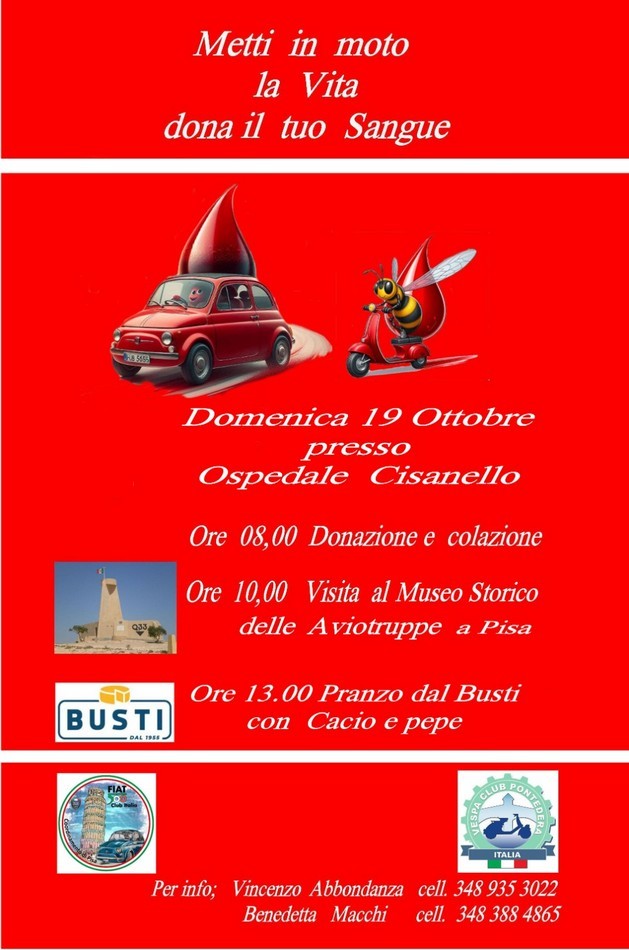 Coord Pisa - Fiat 500 Club Italia