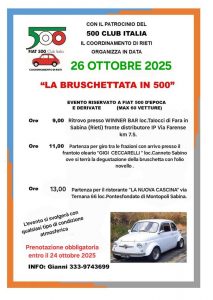 Coord Rieti - Fiat 500 Club Italia