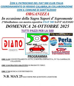 Coord Reggio Calabria - Fiat 500 Club Italia