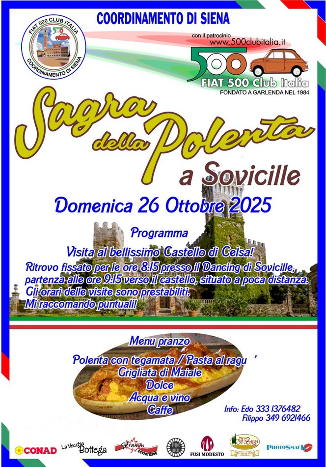 Coord Siena - Fiat 500 Club Italia