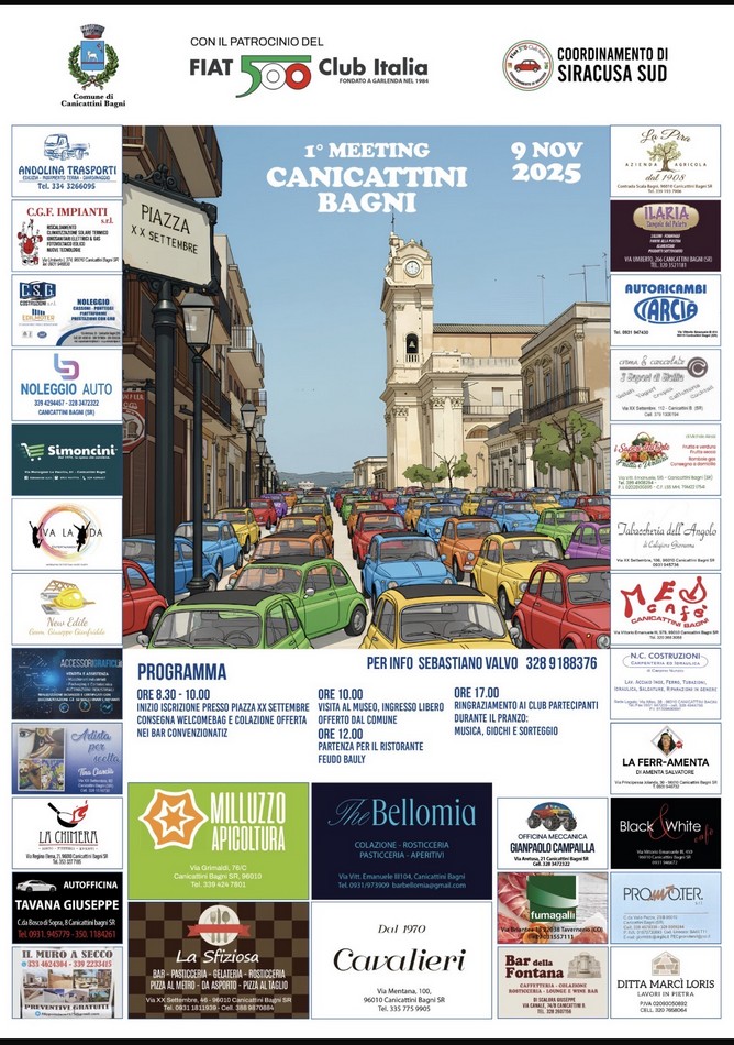 Coord Siracusa Sud - Fiat 500 Club Italia