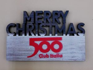 Calamita Natalizia 500 Club Italia