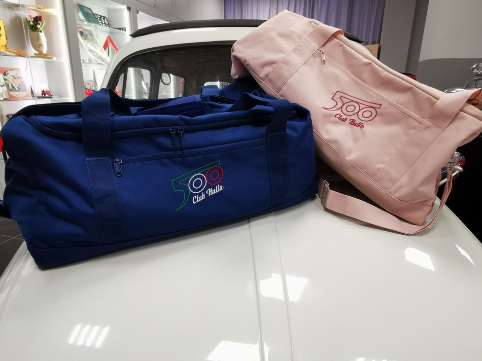 Borsone 500 Club Italia Blu o Rosa - immagine 9