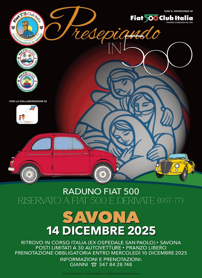 Coord Savona - Fiat 500 Club Italia