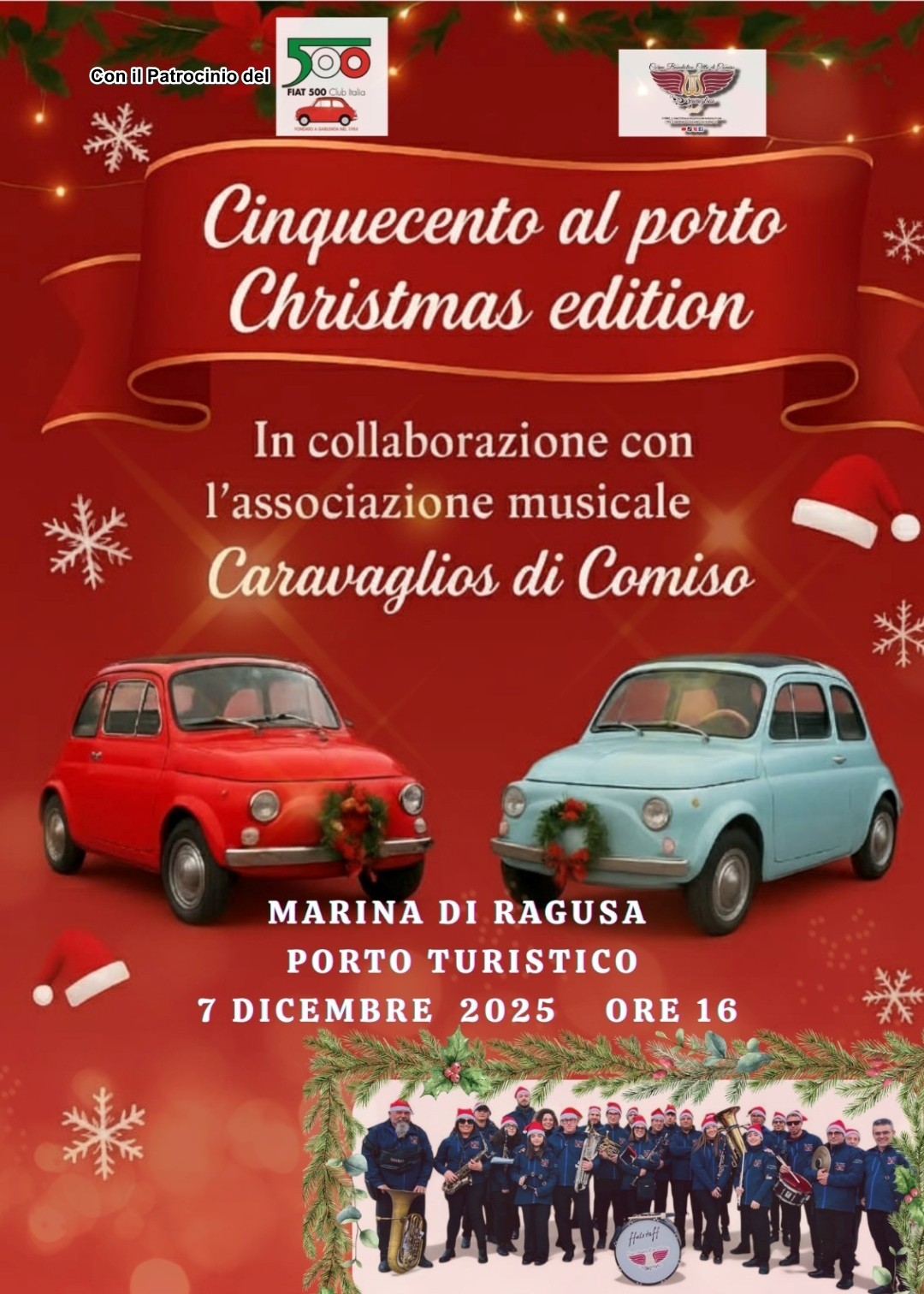 Coord Comiso - Fiat 500 Club Italia