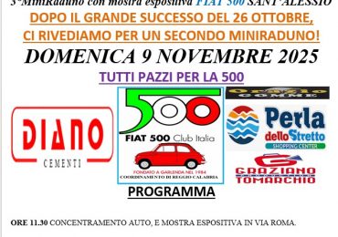 Coord Reggio Calabria - Fiat 500 Club Italia