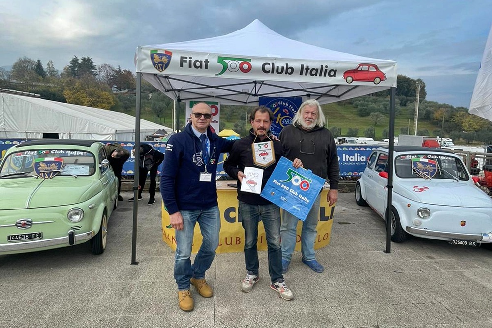 Le 500 in fiera a Bassano del Grappa