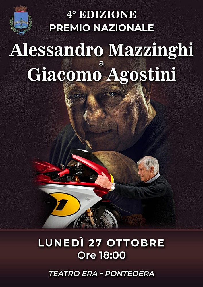 Le 500 omaggiano Giacomo Agostini