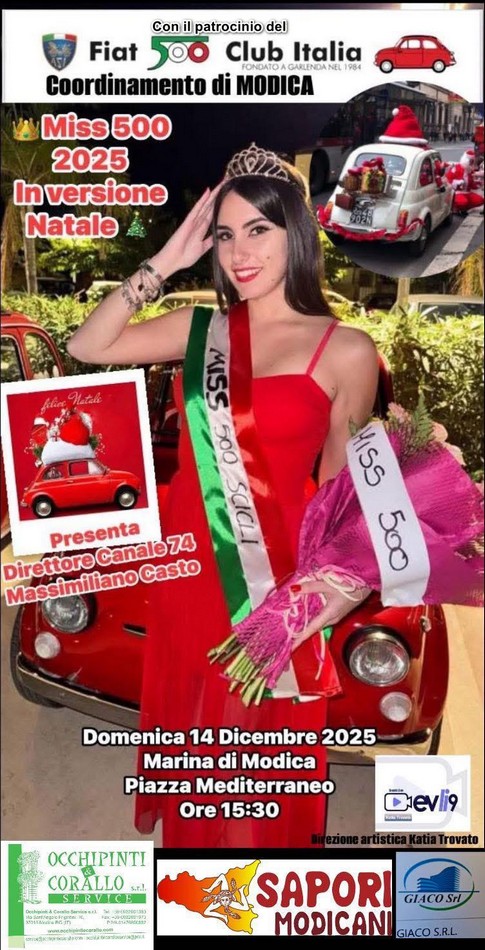 Coord Modica - Fiat 500 Club Italia