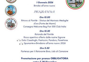 Coord Empoli Versilia e Lucca - Fiat 500 Club Italia