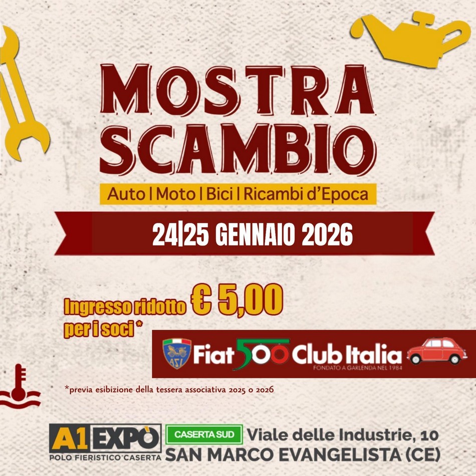 Coord Caserta - Fiat 500 Club Italia