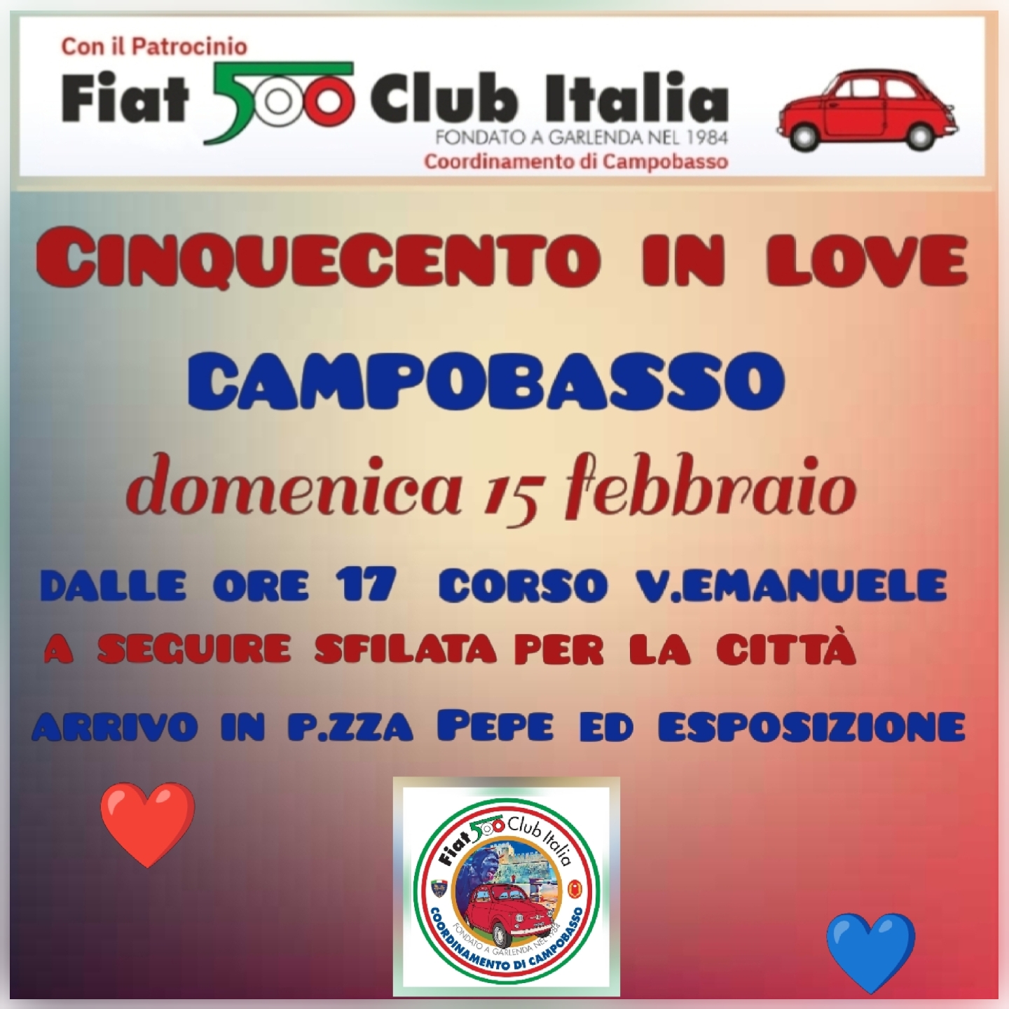 Coord Campobasso - Fiat 500 Club Italia