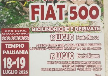 Coord Tempio Pausania - Fiat 500 Club Italia