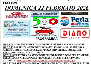 Coord Reggio Calabria - Fiat 500 Club Italia