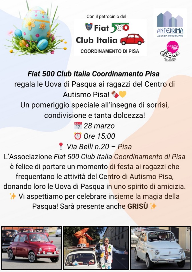 Coord Pisa - Fiat 500 Club Italia