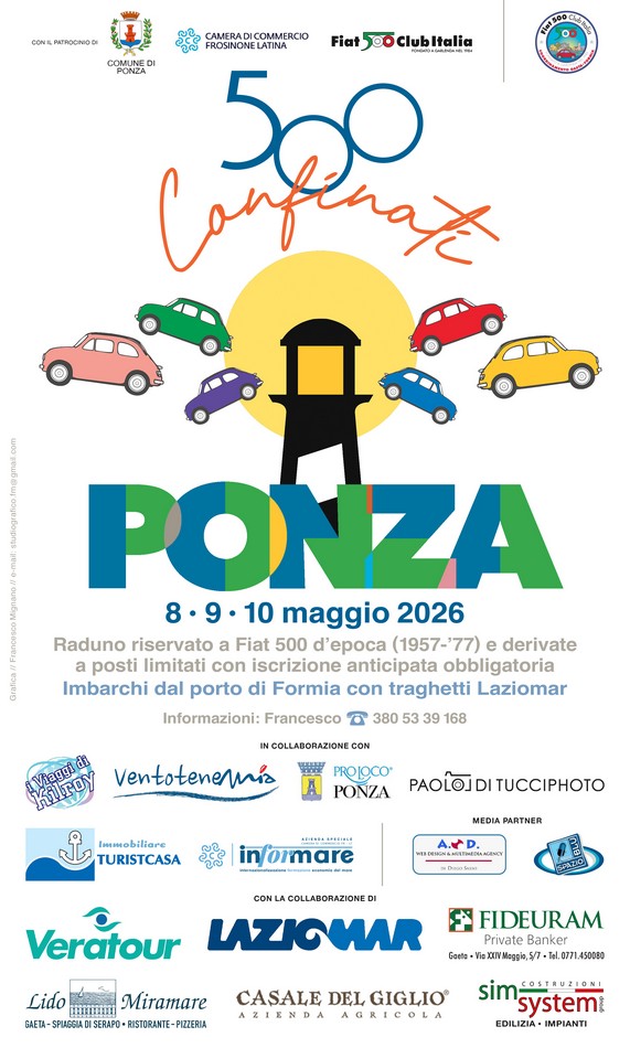 Coord Gaeta e Formia - Fiat 500 Club Italia