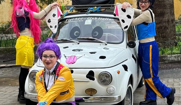 La 500 Dalmata al Carnevale di Calascibetta