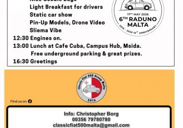 Partner esteri Malta - Fiat 500 Club Italia