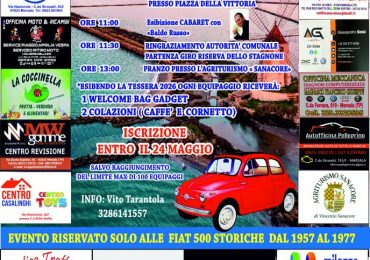 Fiat 500 Club Italia - coord Marsala