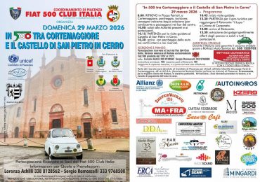 Fiat 500 Club Italia - coord Piacenza