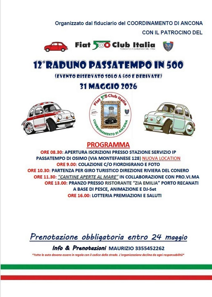 Coord Ancona - Fiat 500 Club Italia