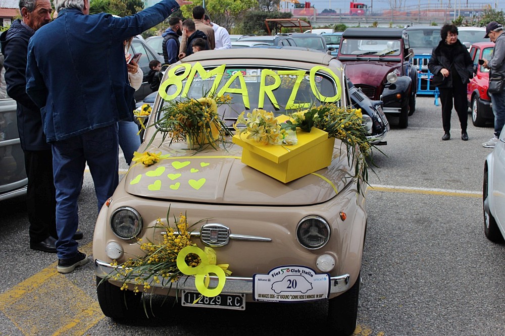 Reggio Calabria, "Donne, rose e mimose in 500" 2026