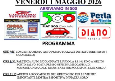 Coord Reggio Calabria - Fiat 500 Club Italia