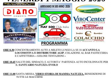 Fiat 500 Club Italia - coord Reggio Calabria