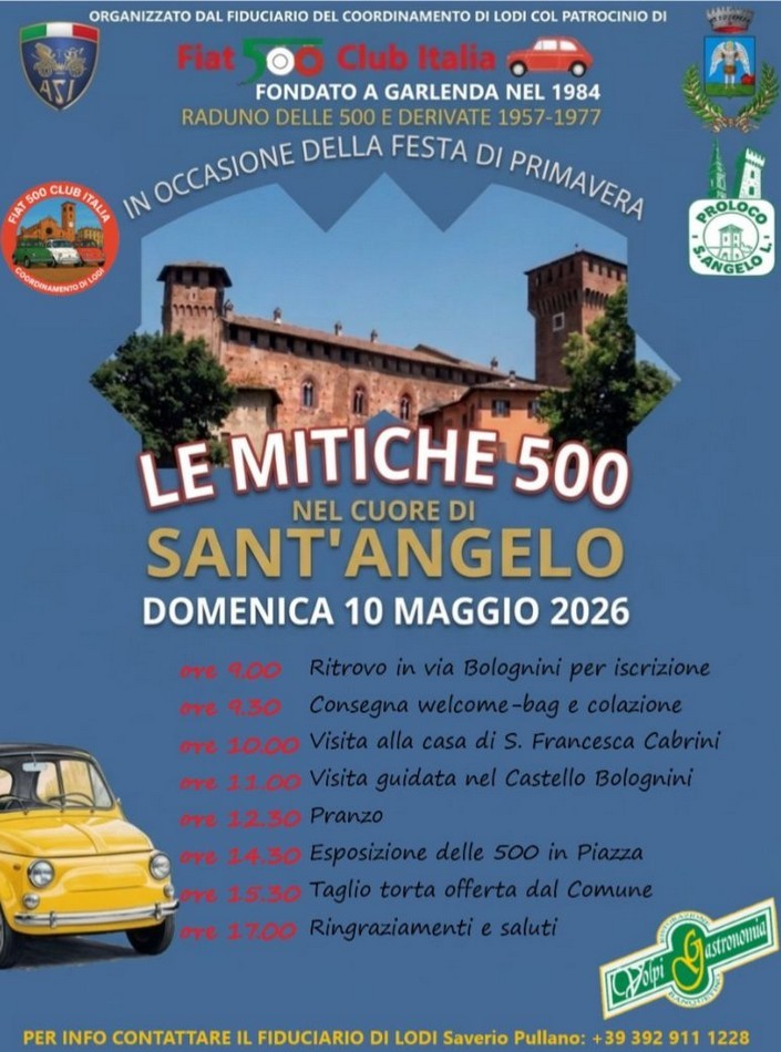 Coord Lodi - Fiat 500 Club Italia