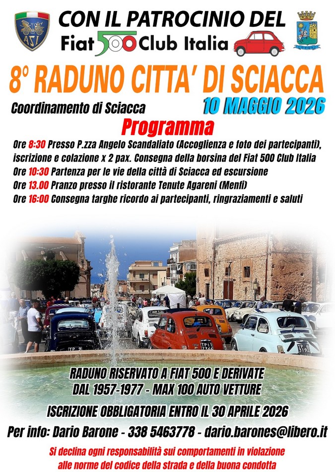 Coord Sciacca - Fiat 500 Club Italia