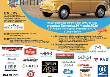 Coord Pistoia - Fiat 500 Club Italia