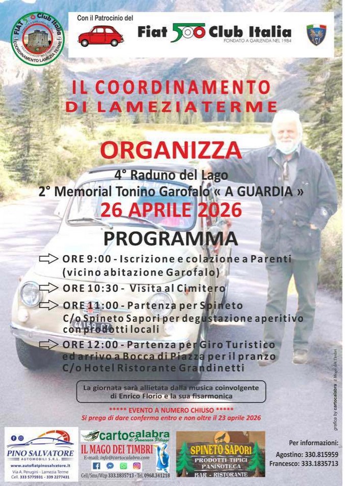 Coord Lamezia Terme - Fiat 500 Club Italia
