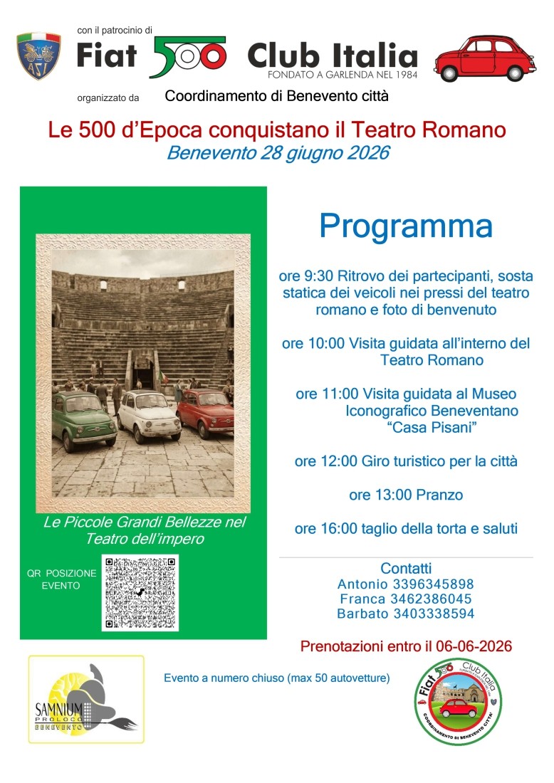 Coord Benevento - Fiat 500 Club Italia