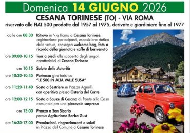 Coord Valle di Susa - Fiat 500 Club Italia