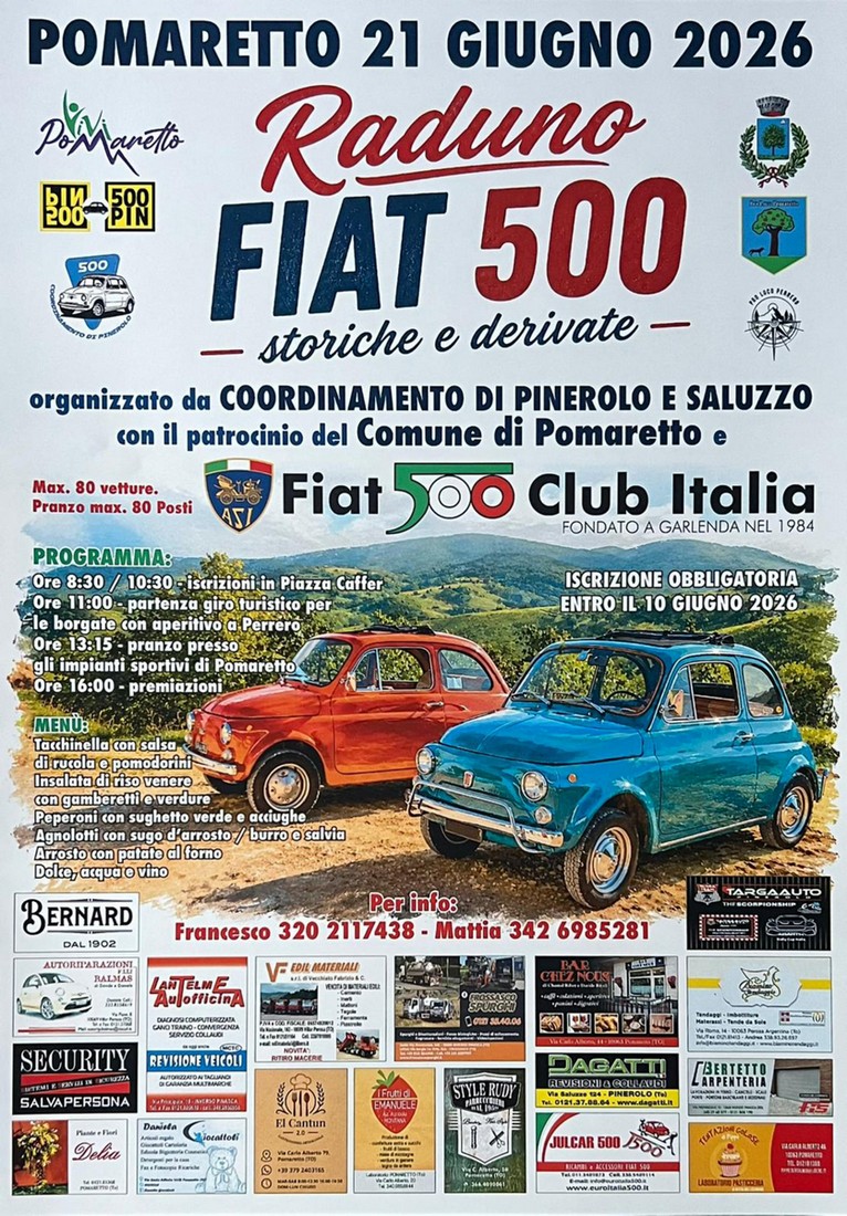 coord Pinerolo - Fiat 500 Club Italia