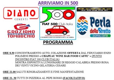 Coord Reggio Calabria - Fiat 500 Club Italia