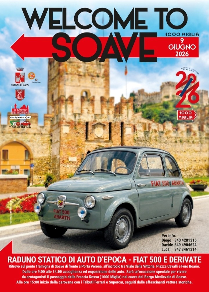 Coord Soave - Fiat 500 Club Italia
