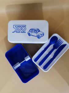 Portapranzo a 2 scomparti 500 Club Italia