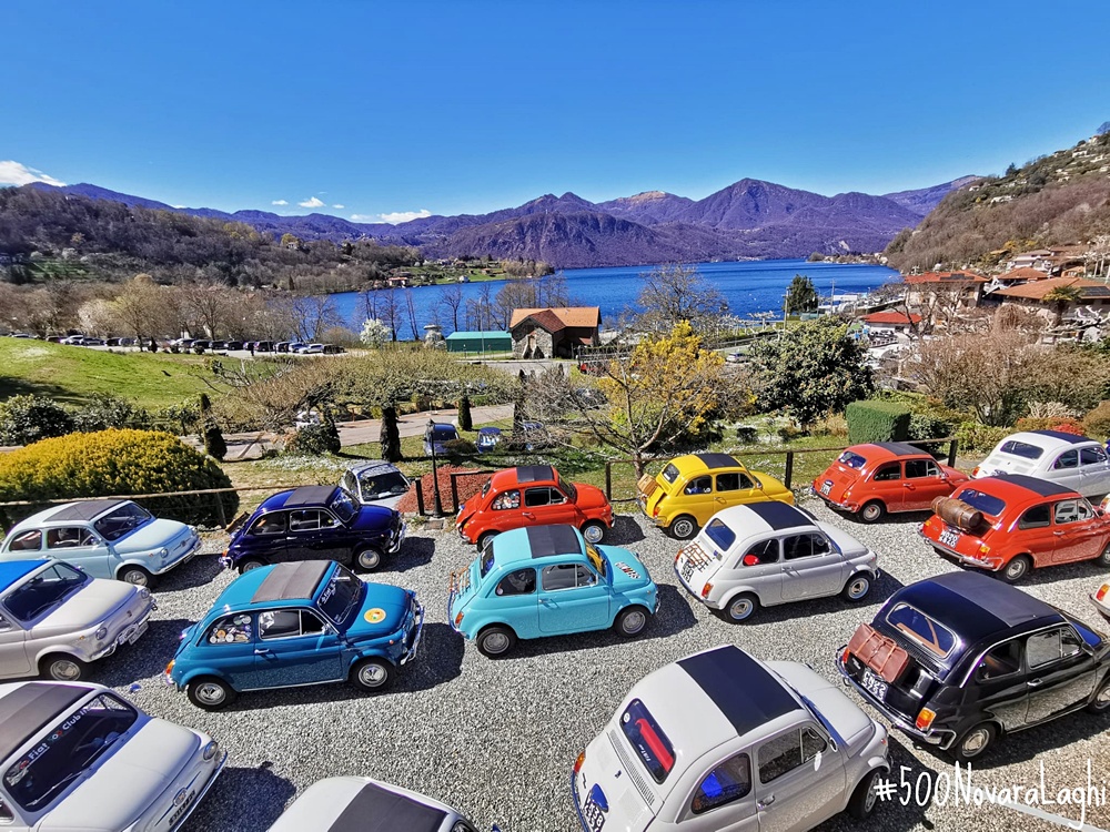 Le 500 sul Lago d'Orta