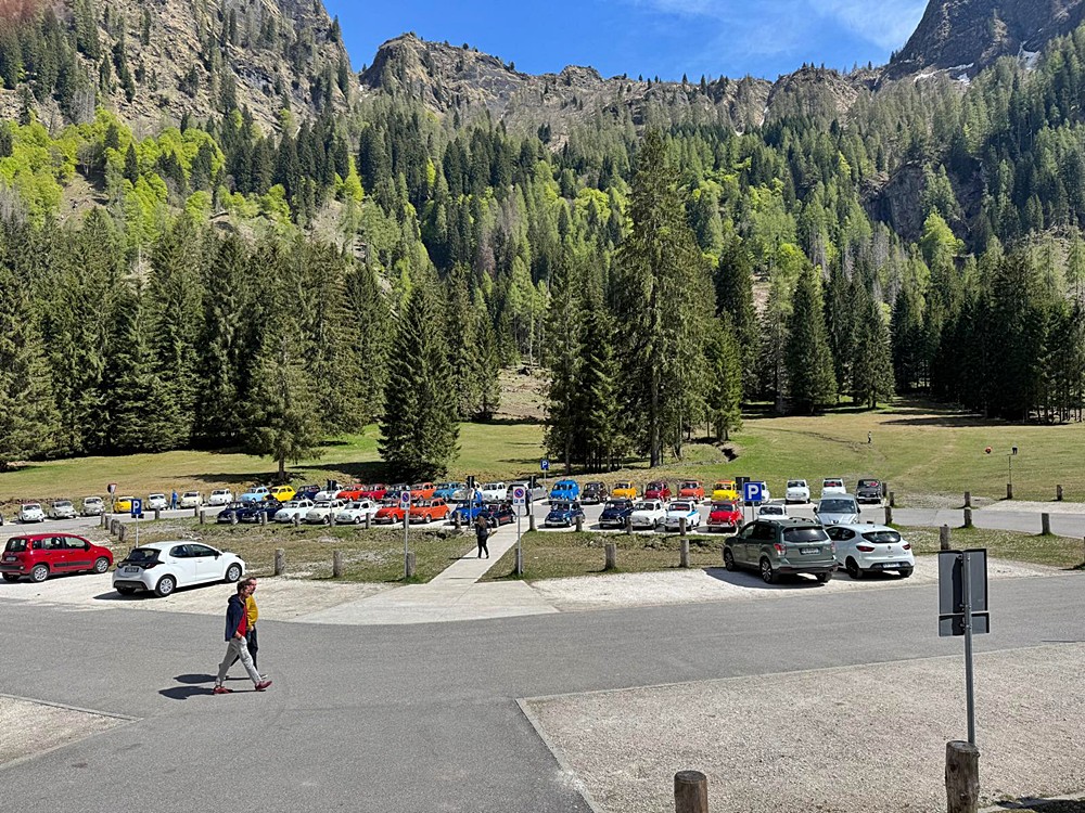 Le 500 sulla via delle Gallerie