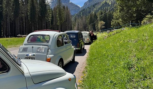 Le 500 sulla via delle Gallerie