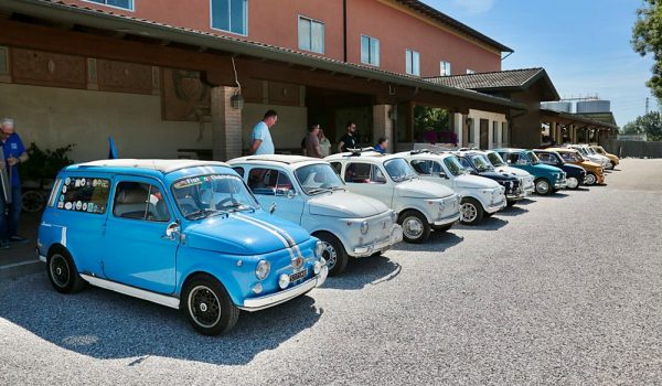 Le 500 in parrocchia a Orcenico Superiore