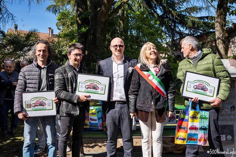 Gozzano, due opere d'arte targate Coord. NovaraLaghi